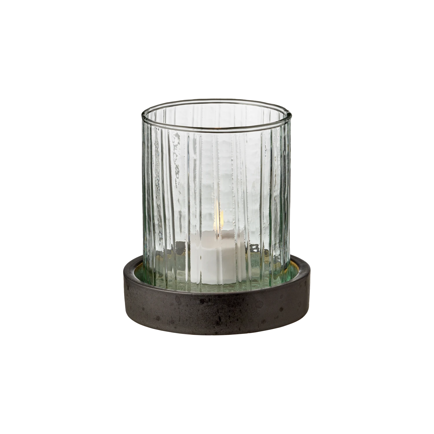 BITZ Windlicht M. LED Kerze 3 BITZ Windlicht M. LED Kerze