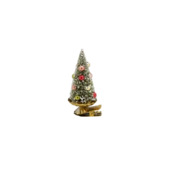 Modern Weihnachtsbaum An Klips