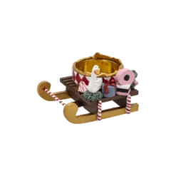 Zuckerwagen Kerzenhalter F/Blockkerzen