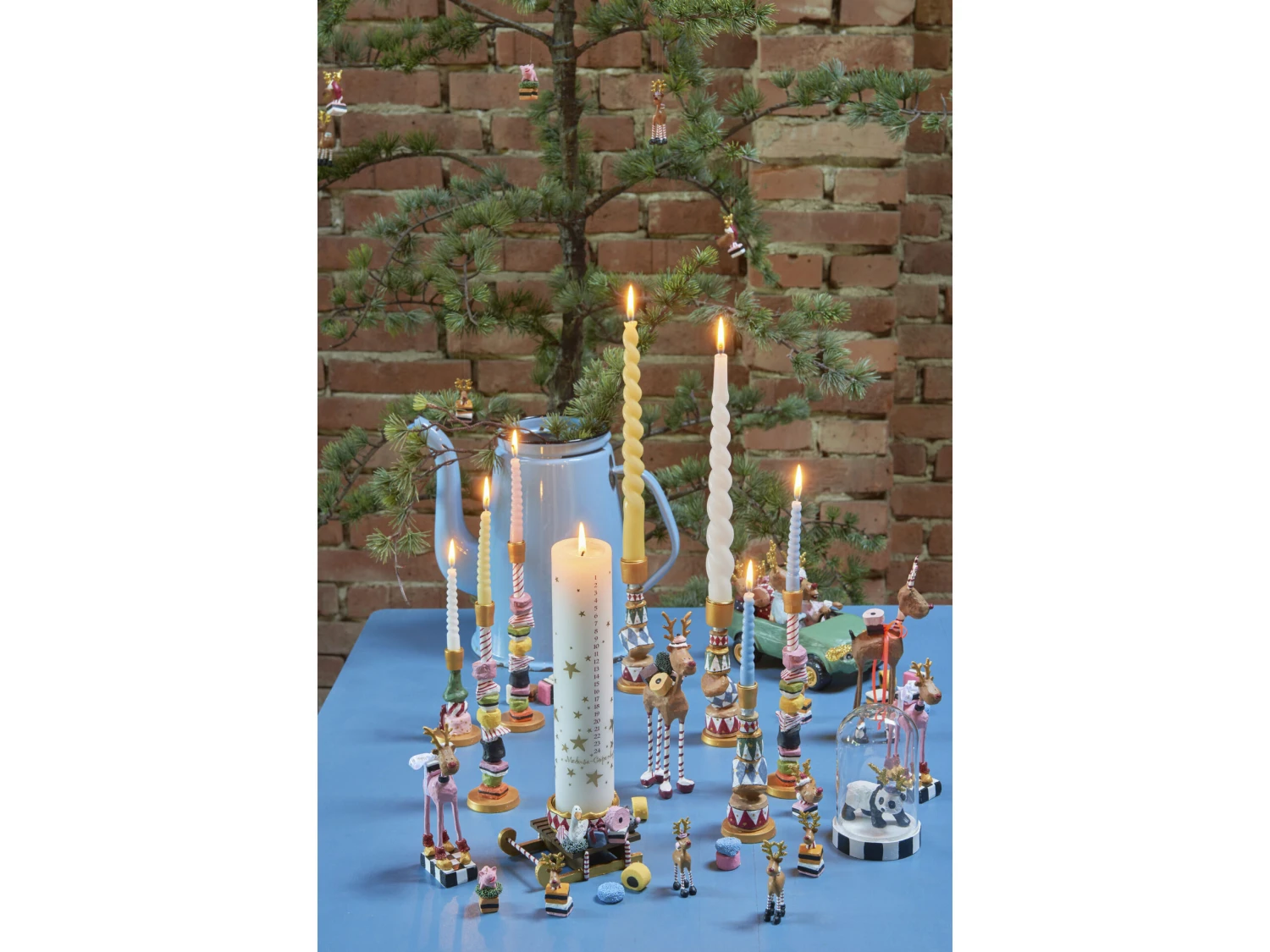 Zuckerwagen Kerzenhalter F/Blockkerzen 6 Zuckerwagen Kerzenhalter F/Blockkerzen – Bild 4