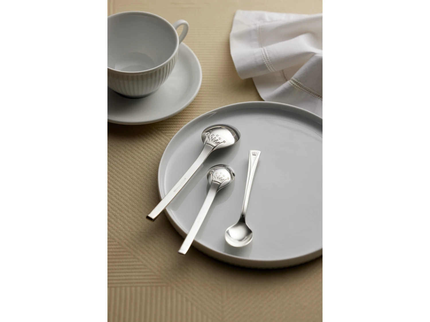 Gense Kungasilver Dessertlöffel/Kinderlöffel 7 Gense Kungasilver Dessertlöffel/Kinderlöffel – Bild 5