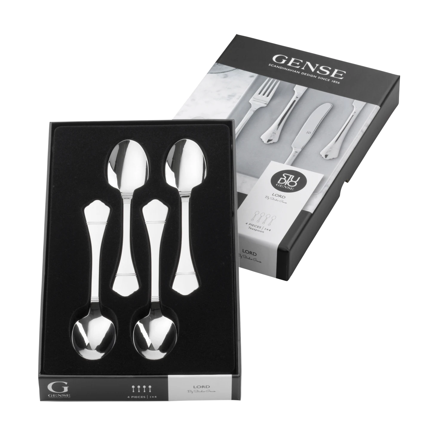 Gense Lord Teelöffel 4 Stck. 3 Gense Lord Teelöffel 4 Stck.
