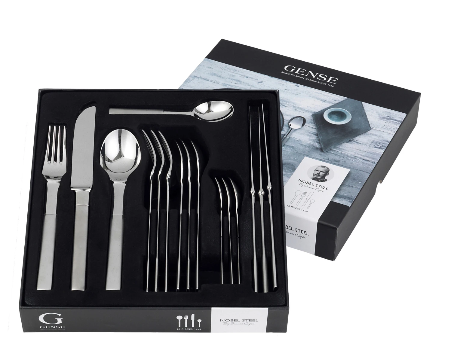 Gense Nobel Besteckset 16 Teile 4 Gense Nobel Besteckset 16 Teile – Bild 2