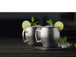 Lyngby Glas Moscow Mule-Krug 2 Stck. -Heim Schmücken 24690 env 2201 high