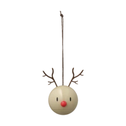 Reindeer Ornament Hoptimist 2 Stck.
