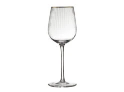 Lyngby Glas Palermo Gold Weissweinglas 4 Stck. -Heim Schmücken 27578 2 high