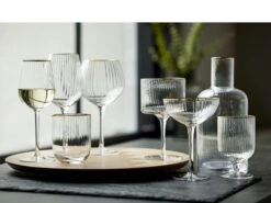 Lyngby Glas Palermo Gold Weissweinglas 4 Stck. -Heim Schmücken 27578 env 1 2202 high