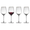 Lyngby Glas Palermo Gold Rotweinglas 4 Stck. 2 Lyngby Glas Palermo Gold Rotweinglas 4 Stck. -Heim Schmücken 27579