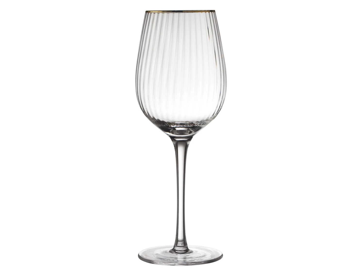 Lyngby Glas Palermo Gold Rotweinglas 4 Stck. 5 Lyngby Glas Palermo Gold Rotweinglas 4 Stck. – Bild 3