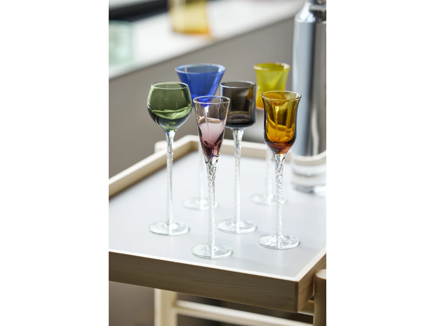 Lyngby Glas London Schnappsglas 6 Stck. 11 Lyngby Glas London Schnappsglas 6 Stck. – Bild 9
