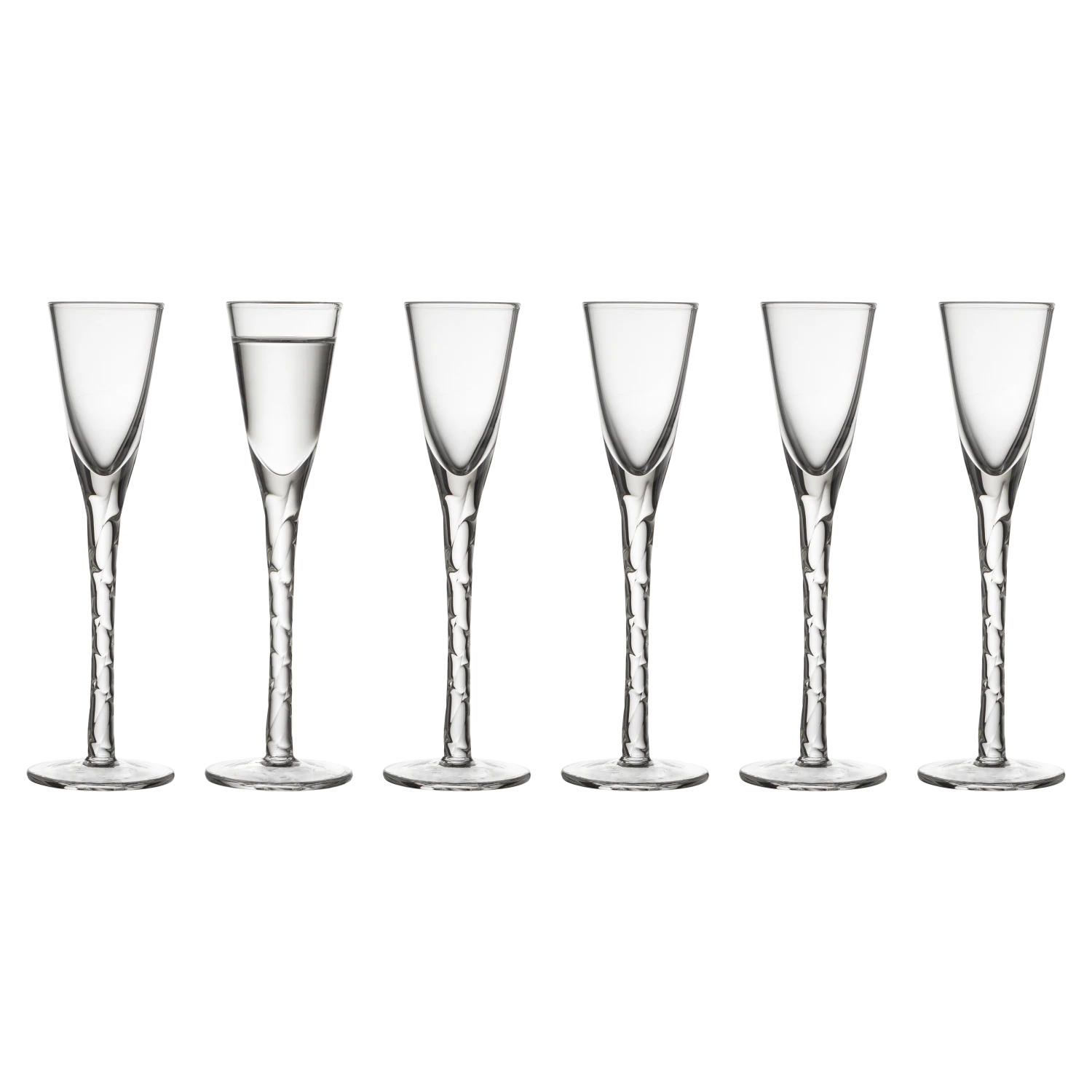 Lyngby Glas Paris Schnappsglas 6 Stck. 3 Lyngby Glas Paris Schnappsglas 6 Stck.