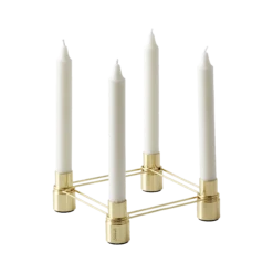 Link Kerzenständer Mit Vier Gläsern