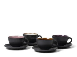 BITZ Tasse Mit Untertasse 4 Stck. -Heim Schmücken 821340 high
