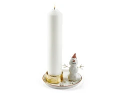 Schneemann Kerzenhalter F/Blockkerzen -Heim Schmücken 832051 high
