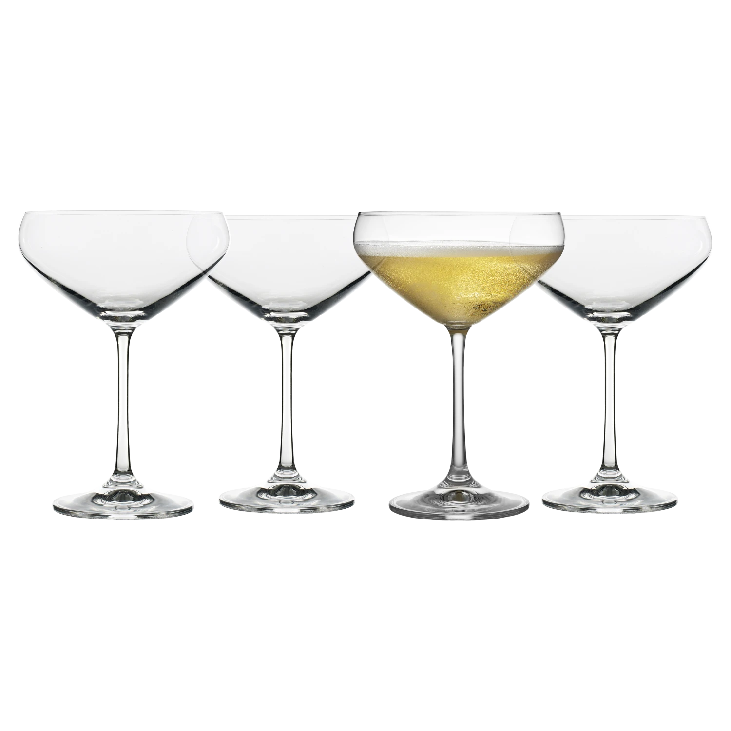 Lyngby Glas Juvel Champagner-Schale 4 Stck. 3 Lyngby Glas Juvel Champagner-Schale 4 Stck.